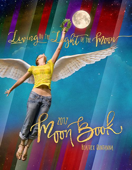 Cover art for the 2017 Moon Book